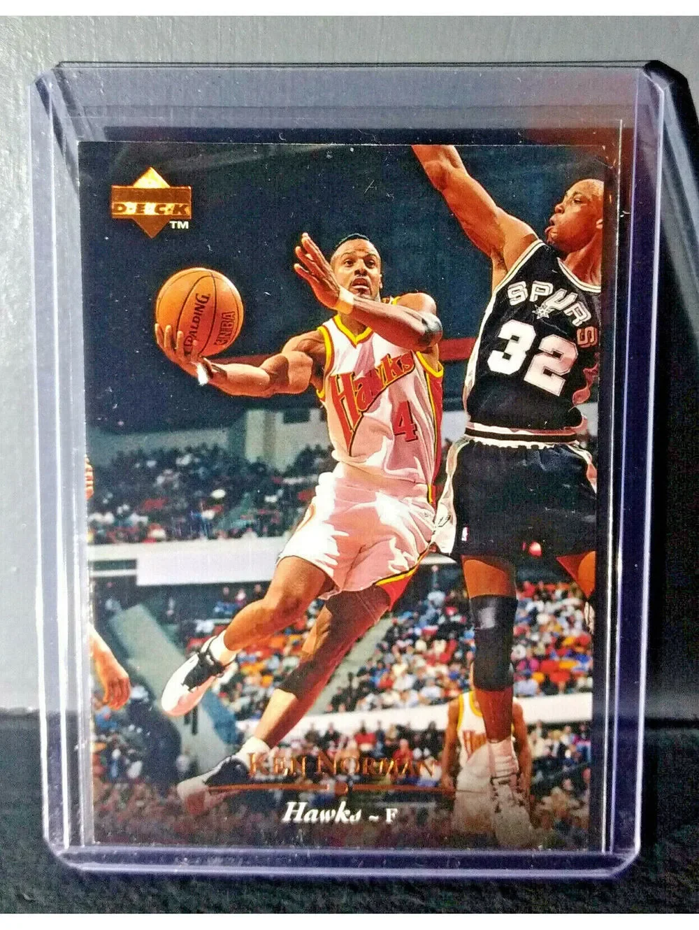 1995-96 Upper Deck Ken Norman #10 Basketball Card